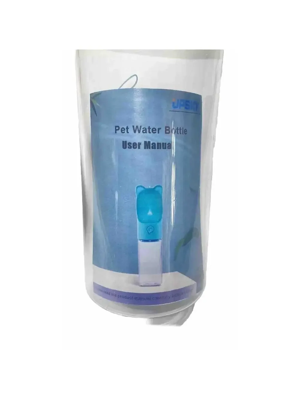 Portable Dog Water Bottle for Travel, Walks & Hikes – Leakproof Water Dispenser
